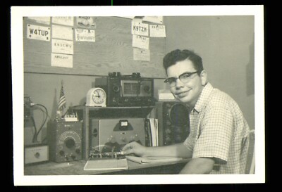 1 x QSL Card Radio USA K9ZKV Hanna St Fort Wayne Indiana 1960 Alan Harp   U1064