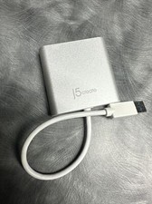 j5create USB to HDMI Adapter - Dual HDMI USB 3.0 Multi-Monitor Cable  4K Ultra