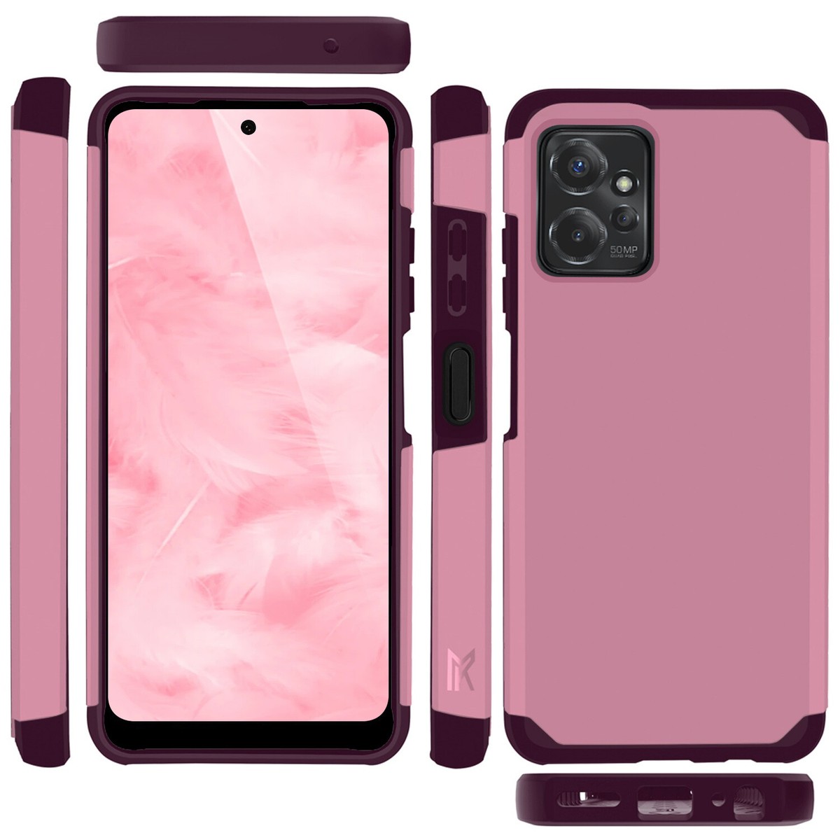 Motorola Ultra 50 Custodia Ibrida Vetro Temperato Per Motorola Moto G Power 5G 2023 - Cover Amichevole Con Montaggio Magnetico Quad Lock USB - Foto 13