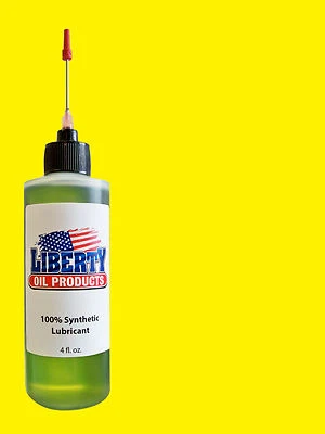 Synthetic Oil for lubricating Howard Miller grandfather clocks-Large 4oz Bottle