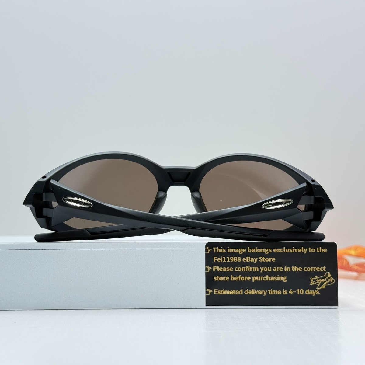 Oakley Eye Jacket Redux OO9438 Black Frame Brown Lens Sunglasses