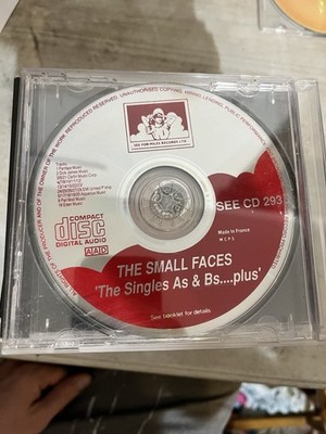 The Small Faces The Singles As & Bs...plus CD Album Rock See for Miles 1993