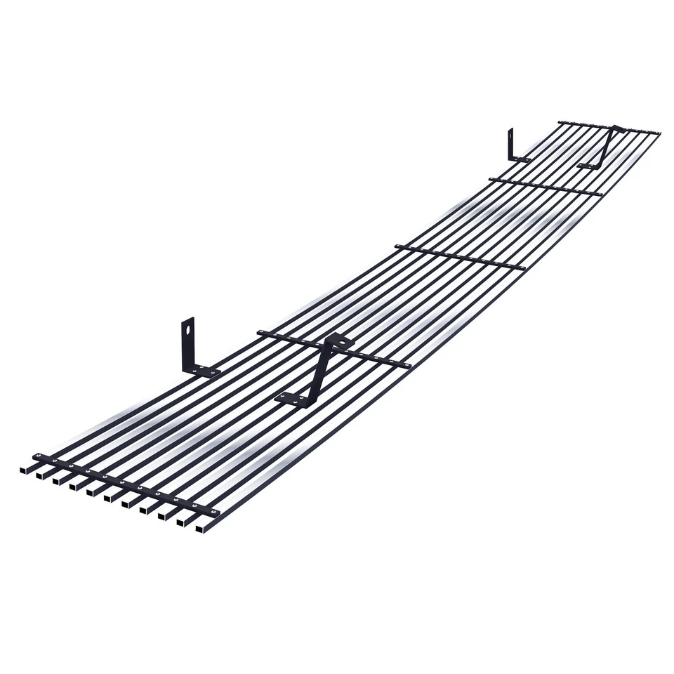Inserto de rejilla de billet de acero inoxidable para camioneta Nissan Phantom 86-97 Foto 2 de 4