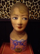 Marotte ancienne datée 1936 ème en papier maché .Art Populaire