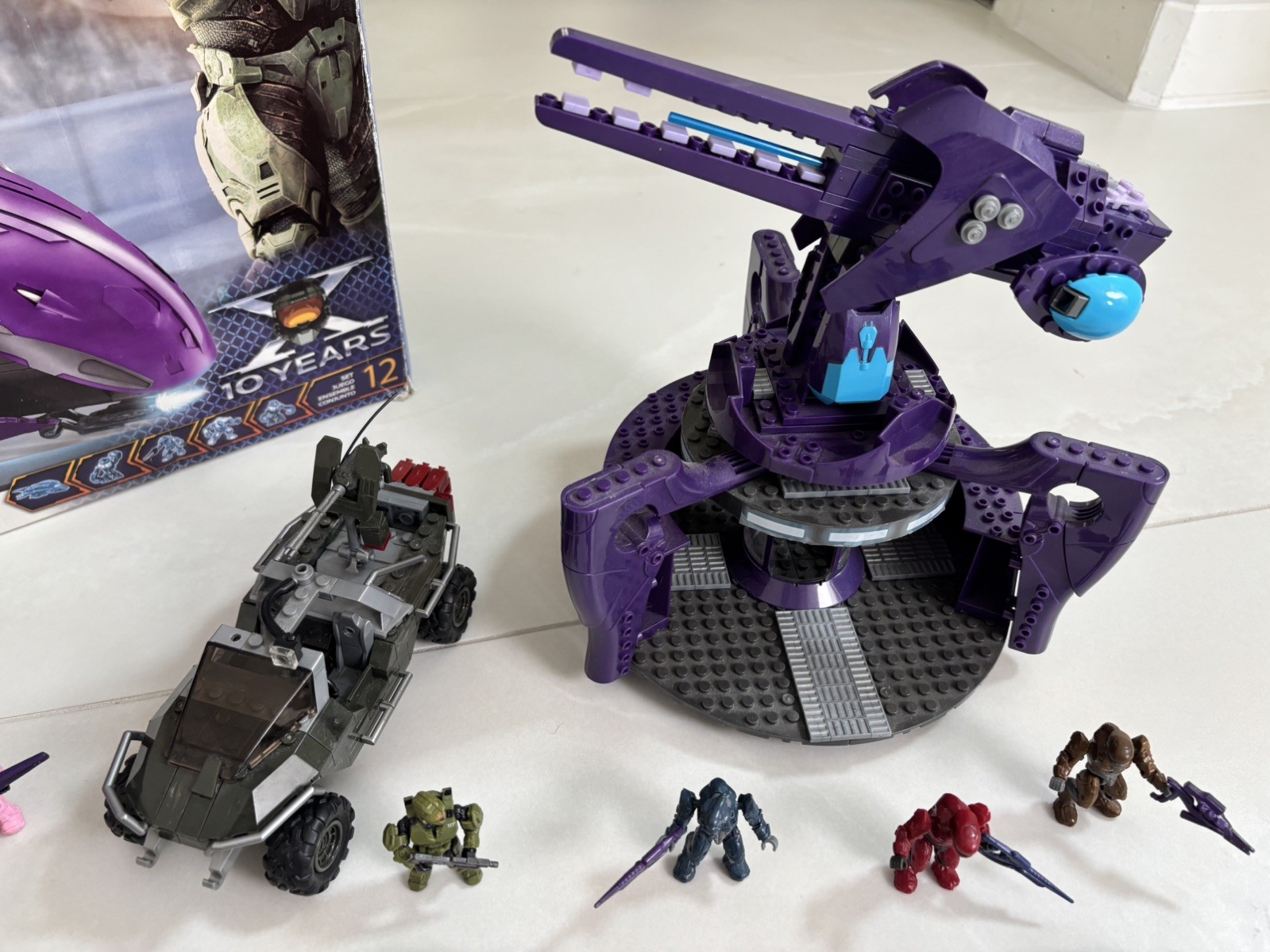 Mega Block Phantom Halo Mega Bloks Construx Lot Covenant Phantom 30+ MiniFigures Vehicles ...