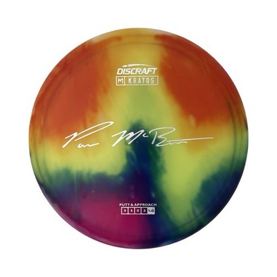 Discraft Kratos Fly Dye Z Paul McBeth Disc Golf Putt and Approach 172 grams