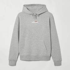 Image of Ellesse Mens Hoodie Pershuta Classic Hoodie Light Grey Marl