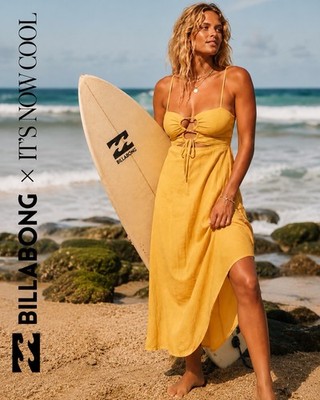 BNWT BILLABONG X ITS NOW COOL LIMA MAXI DRESS SIZE SMALL (8) RRP $149.99