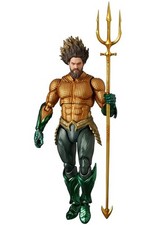 Aquaman Gold & Green Suit Action Figure Figurine Mafex No.267 Medicom Toy NIB
