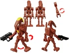 4x POSEABLE (!!) Custom Geonosis Battle droid minifigures - star wars lego