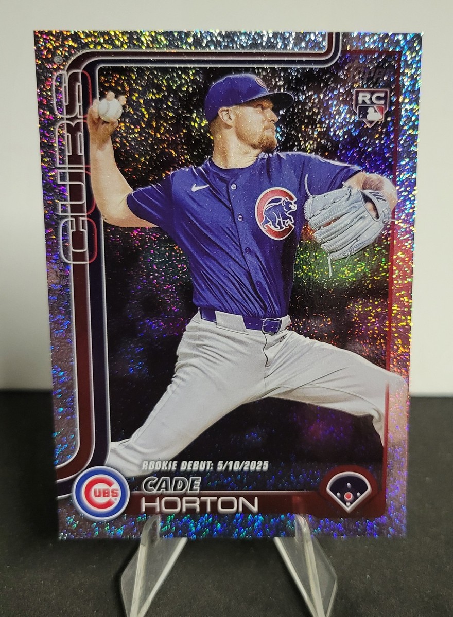 2025 Topps Update CADE HORTON RC Sandglitter #US214 Chicago Cubs