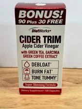 Cider Trim, Apple Cider Vinegar, 120 Capsules