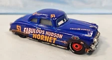 Disney Pixar Cars #51 Fablulous Hudson Hornet Dirt Track 1/43 Diecast