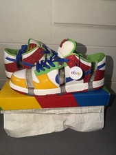 Nike Dunk Low Men s Multicolor Colorblock Low...