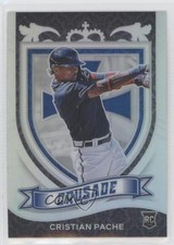 2021 Panini Chronicles Crusade Holo Prizm Cristian Pache #25 0w7