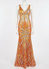 Jovani V Neck Prom Dress Size 14