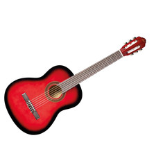 Eko CS10 Chitarra Classica 4/4 Red Burst