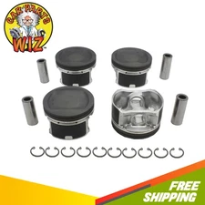 Engine Piston Set Fits 07-12 Nissan Cube Versa 1.8L 16V MR18DE