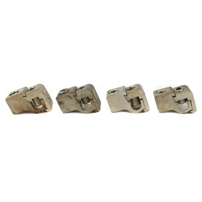 (Lot of 4) ILSCO GTT-250-250 Aluminum T Tap Connector Cond. 250-0 Tap 250-6