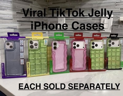 Viral TikTok Trending Jelly Fidget iPhone Case from 5Below *Sold Separately*