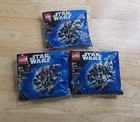 3 Pack Mini LEGO Star Wars Millennium Falcon Build Set 30708  74 pcs