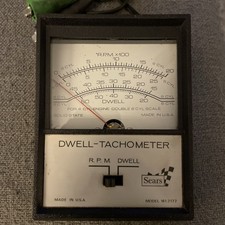 VTG Sears Dwell Tachometer Gauge Model 161.2177 Made in USA