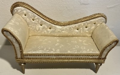 Dolls House Chaise Longue (Sofa Settee) 1.12 Scale by Artisan Lyntel