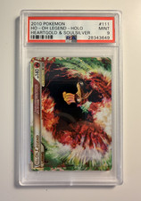 PSA 9 MINT Ho-Oh Legend (Top) 111/123 Heartgold & Soulsilver Holo Legend on eBay