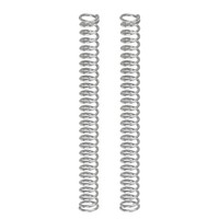 2 StüCk Druckfedern Aus Edelstahl 304, 0,3 Mm X 2 Mm X 20 Mm, Silber