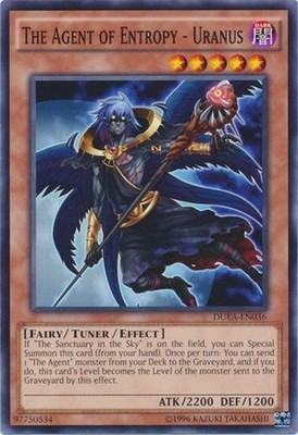 1x (NM) The Agent of Entropy - Uranus - DUEA-EN036 - Common - Unlimited Edition