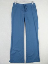 Grey's Anatomy Unisex X-Small Blue Polyester Blend Scrub Pants Drawstring