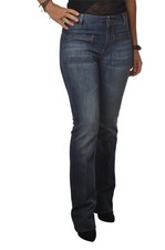 Dondup Donna Jeans a zampa Denim Taglia 28