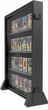 Graded Trading Card Display Case 24 Sport Baseball Trade Show PSA Slabs Cabinet
