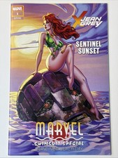 Jean Grey #1 Sentinel Sunset J Scott Campbell...