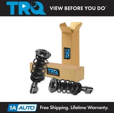 TRQ Front Complete Shock Strut Spring Assembly Pair Set of 2 for Equinox Terrain