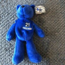 Nwt Limited Treasures Deion Sanders Plush Bear Dallas Cowboys