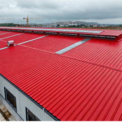 10 FT Galvalume Corrugated Steel Panel 50 PCS 25GA Color-Coated Roofing Sheet