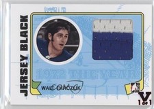 2009-10 ITG 1972 The Year in Hockey Jersey Black Vault Ruby 1/1 Walt Tkaczuk 2a8