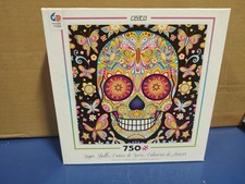 Ceaco Jigsaw Puzzle SUGAR SKULLS 750 Piece Day of the Dead NIB SEALED