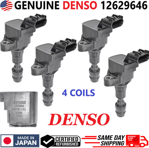GENUINE DENSO  Ignition Coils For 2005-2017 Buick Chevrolet GMC Pontiac 12629646