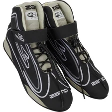 Zamp RS002C1510 ZR50 Racing Shoes, SFI 3.3/5, Gray, Size 10