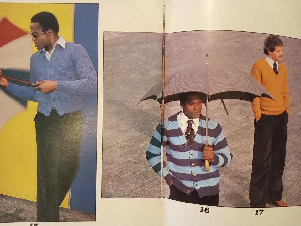 Lot 2 Vintage Spinnerin 70s Sweater Knitting Pattern Vintage Knitting Patterns - Image 4 of 4