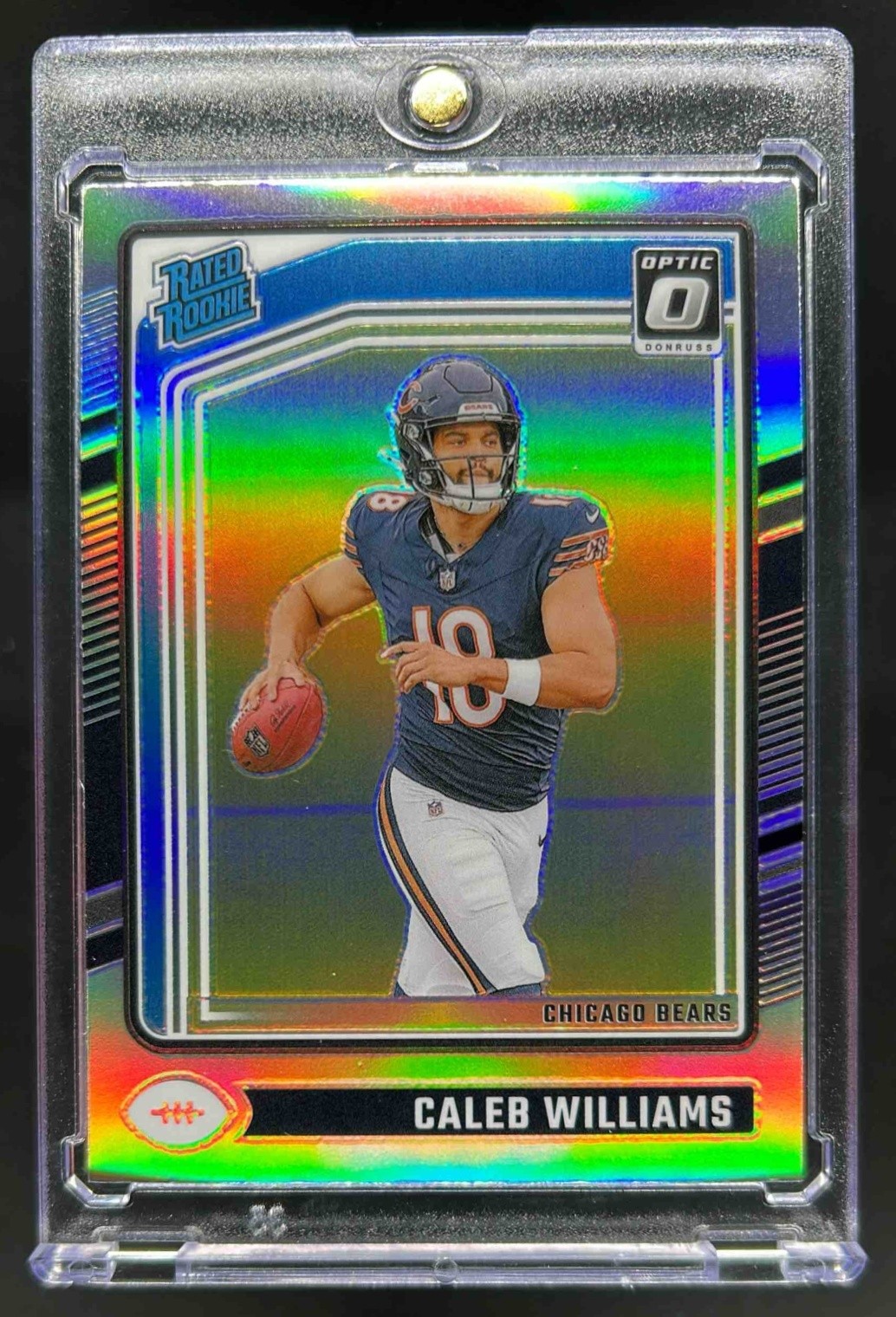2024 Donruss Optic Caleb Williams Holo Rated Rookie #201 Bears