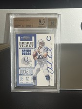 2012 Contenders Playoff Ticket /99 Andrew Luck BGS 9.5 GEM MINT Rookie Auto RC