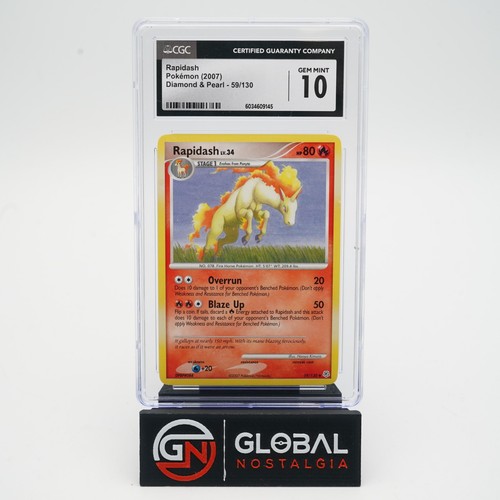 Rapidash graded CGC 10 for sale on eBay