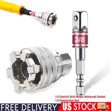 Multi-Functional Magic Sleeve Universal Maintenance Tool Wrench Adjust 10-19mm