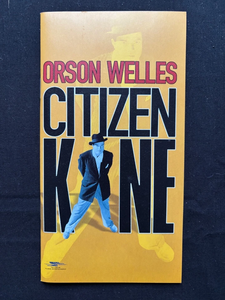 Orson Welles 1941 Citizen Kane VHS PAL - Image 4 of 4