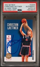 1992 Skybox USA #9 Christian Laettner Dream Team auto  card PSA DNA 10