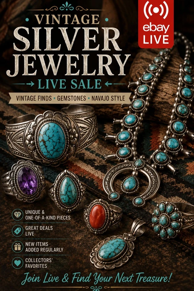 🔥 SILVER JEWELRY LIVE !!! 🎉 Live Only Prices !!! 🎉 Real Gemstones !!!