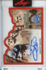 2026 Leaf Metal President's Day Emmitt Smith Mount Rushmore Red Auto /4